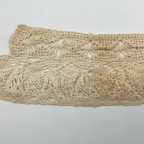 Handmade Vintage Crochet Cotton Lace Trim Choice of Three Patterns Widths - Picture 7 of 7